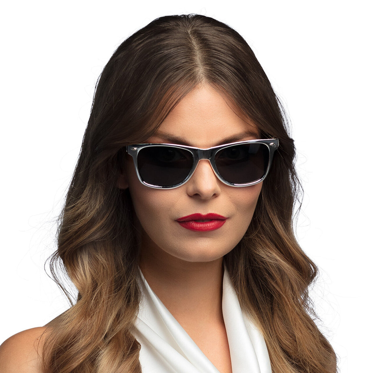 Op deze afbeelding zie je een Accessoires, van het merk Boland. Partybril Metallic Zilver