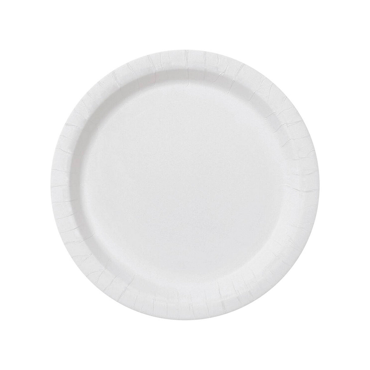 Op deze afbeelding zie je een Decoratie, van het merk Funidelia. Borden Wit 8 Stuks 23 Centimeter