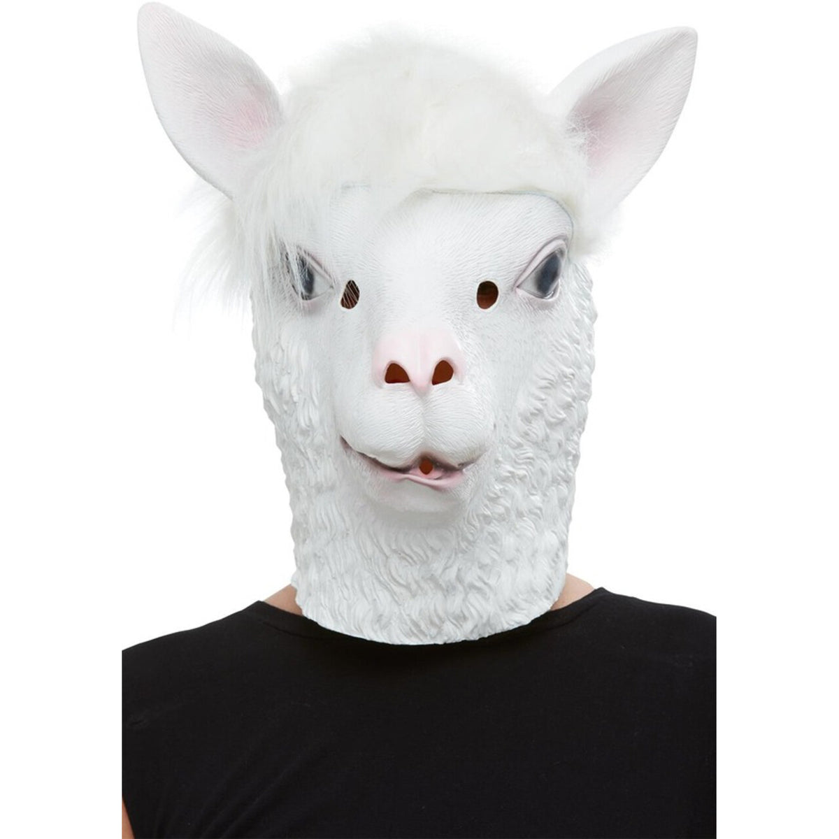 Op deze afbeelding zie je een Accessoires, van het merk Smiffy's. Masker Spugende Lama