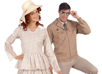 Tenues de fête beiges