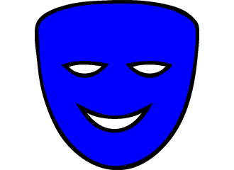 Masques bleus