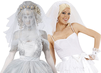 Déguisements de mariée