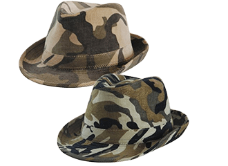 Chapeaux camouflage