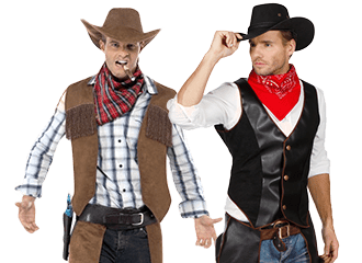 Tenues de cowboy pour hommes