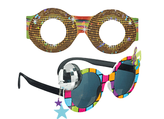 Lunettes disco