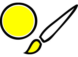 Fards jaunes