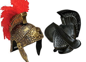 Casques de gladiateur