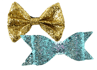 Nœuds papillon scintillants