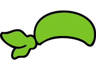 Bandanas verts