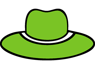 Chapeaux verts