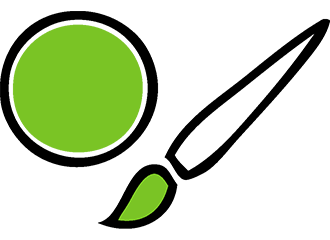 Fards verts