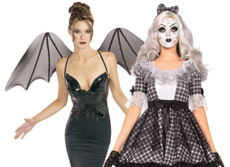 Déguisements d'Halloween pour femmes