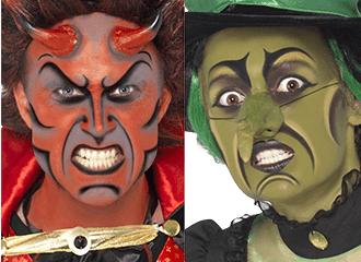 Maquillage d'Halloween