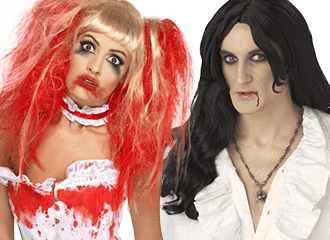 Perruques d'Halloween