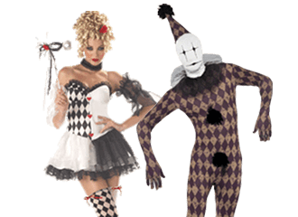 Déguisements d'Arlequin