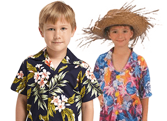 Tenues hawaïennes pour garçons