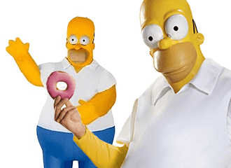 Déguisements Homer Simpson