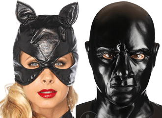 Masques en cuir