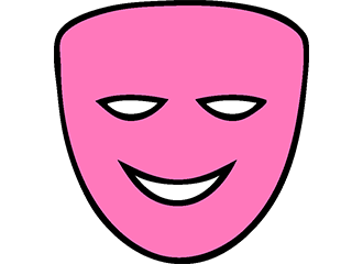 Masques roses