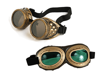 Lunettes steampunk