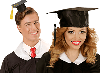Chapeaux d'étudiant