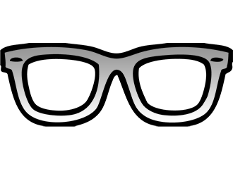 Lunettes argentées