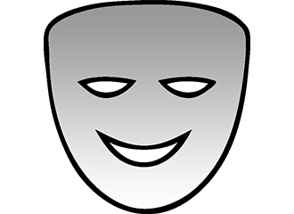 Masques argentés
