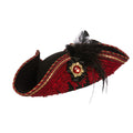 Chapeau De Pirate Élégant Rouge