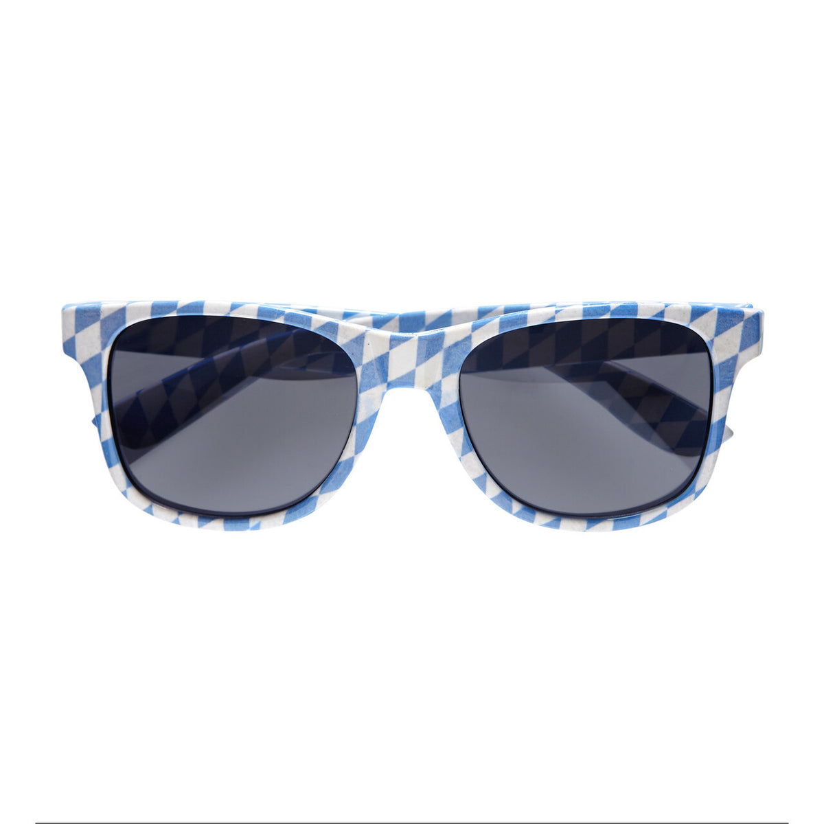 Op deze afbeelding zie je een Accessoires, van het merk Widmann. Bril Beieren Blauw Wit