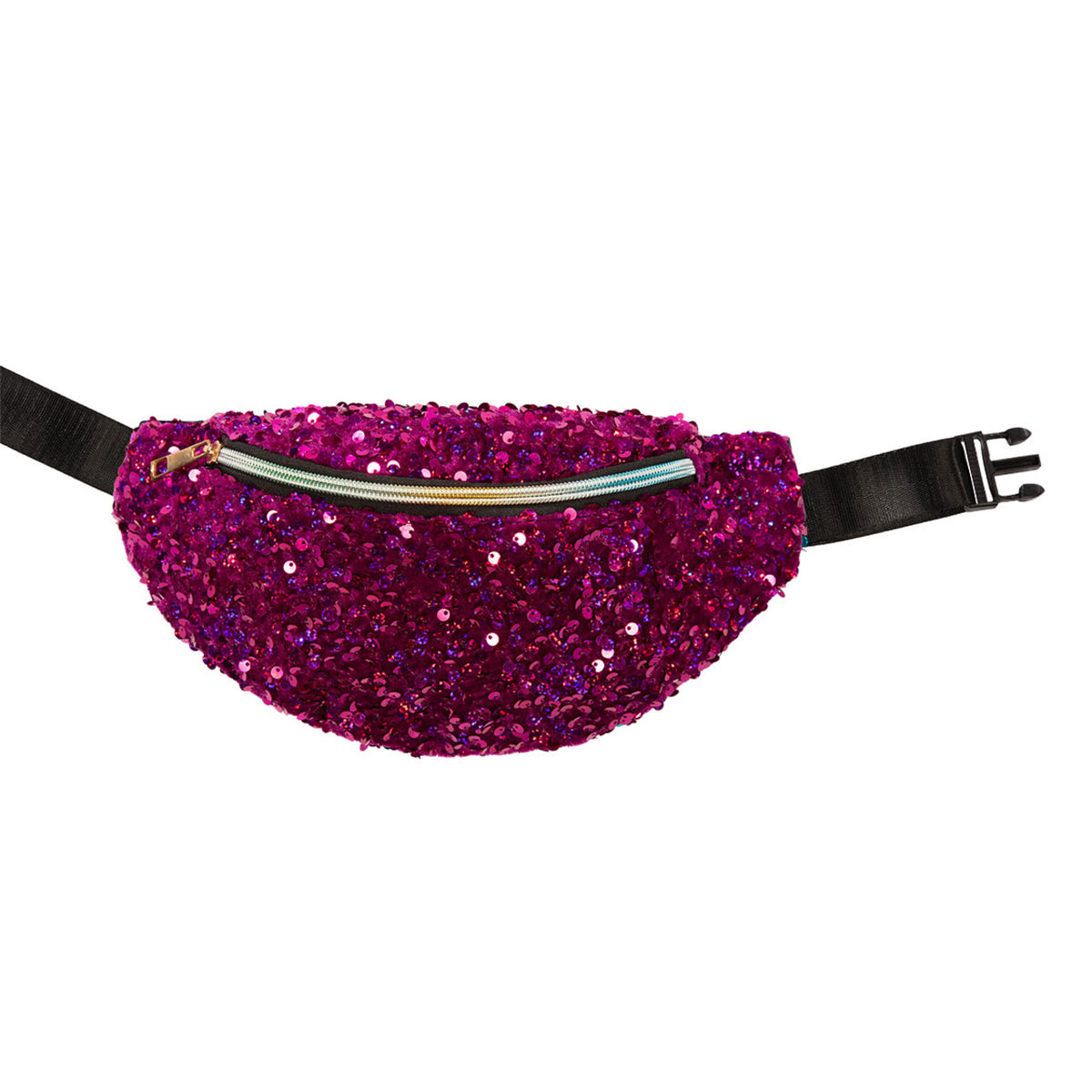 Op deze afbeelding zie je een Accessoires, van het merk Wilbers. Pailletten Heuptas Roze