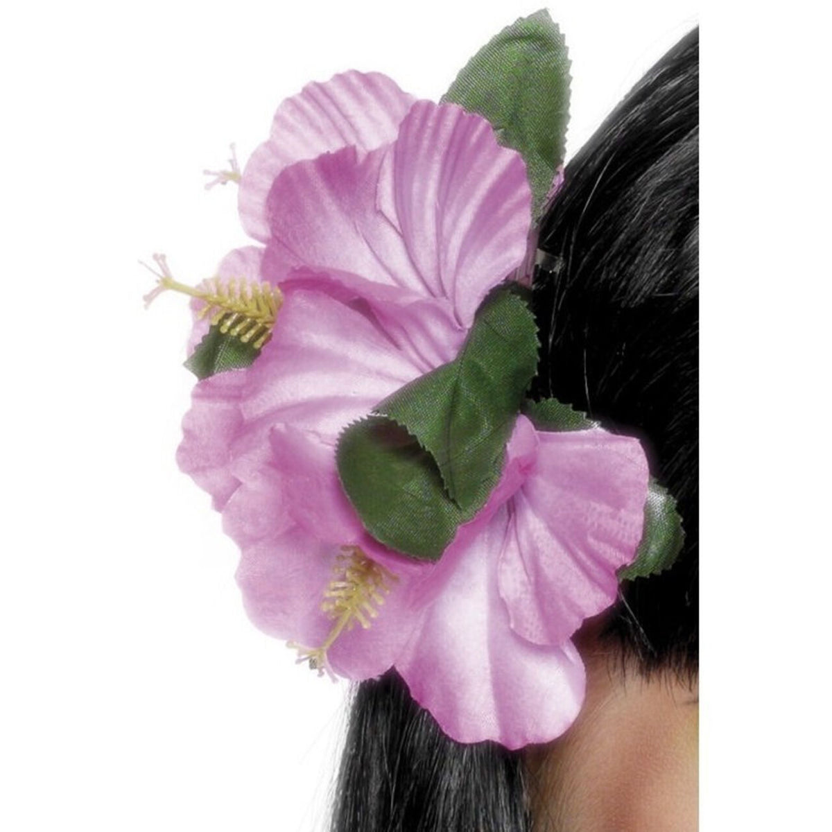 Op deze afbeelding zie je een Accessoires, van het merk Smiffy's. Hawaiiaanse Bloemenclip Roze