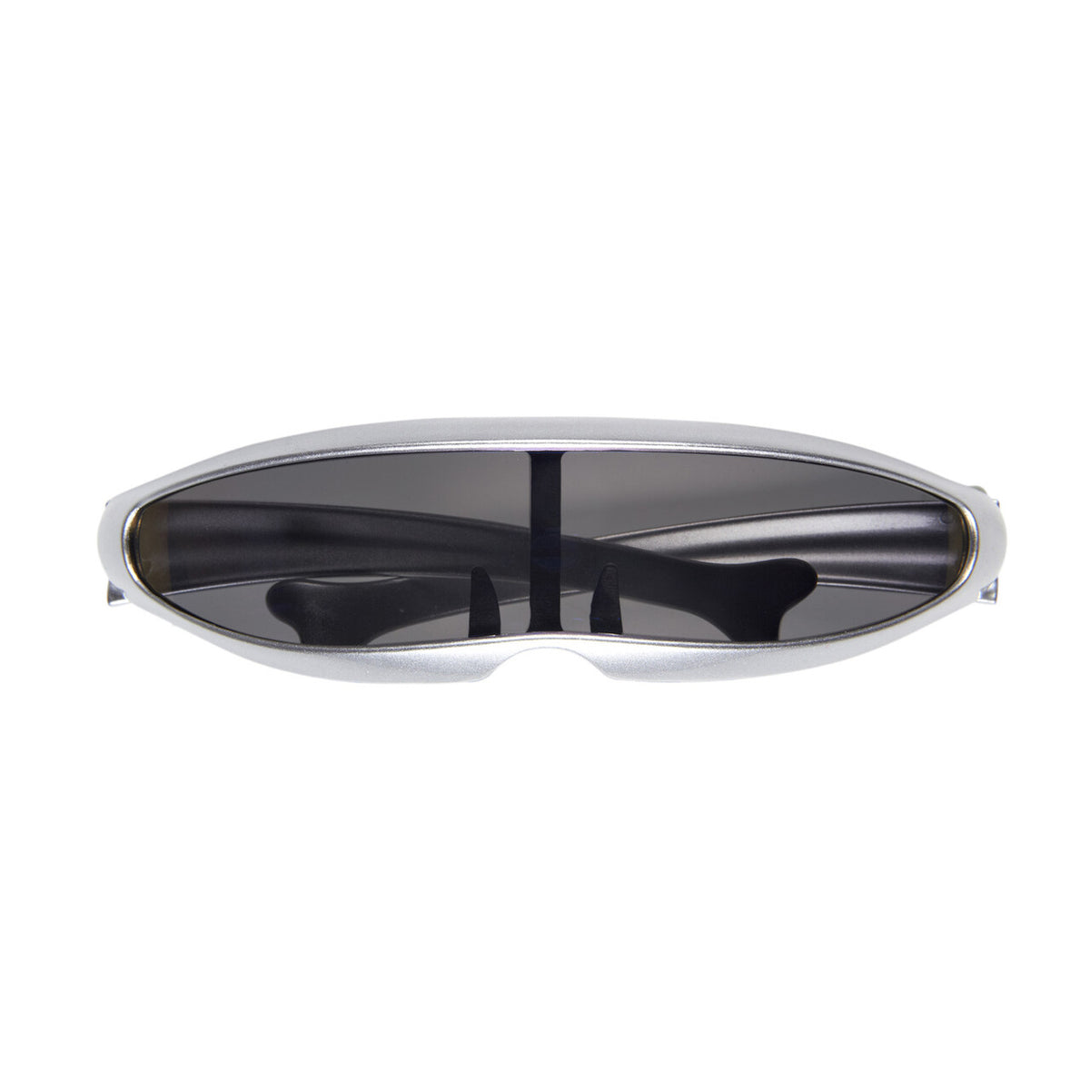 Op deze afbeelding zie je een Accessoires, van het merk Widmann. Bril Science Fiction Robot Zilver