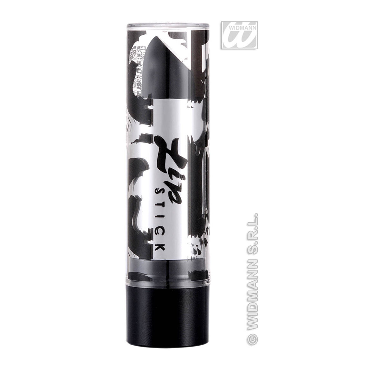 Op deze afbeelding zie je een Accessoires, van het merk Widmann. Lippenstift Zwart