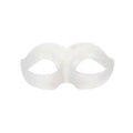 Masque À Paillettes Blanc Brillant