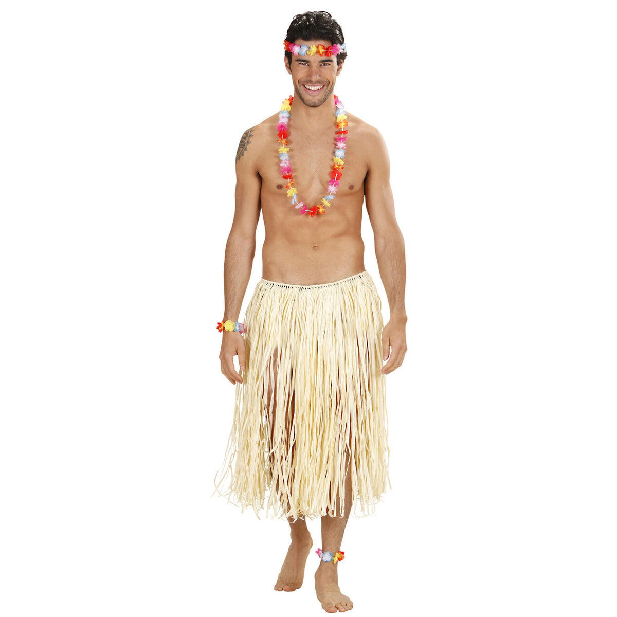 Op deze afbeelding zie je een Accessoires, van het merk Widmann. Hawai Set Meerkleurig