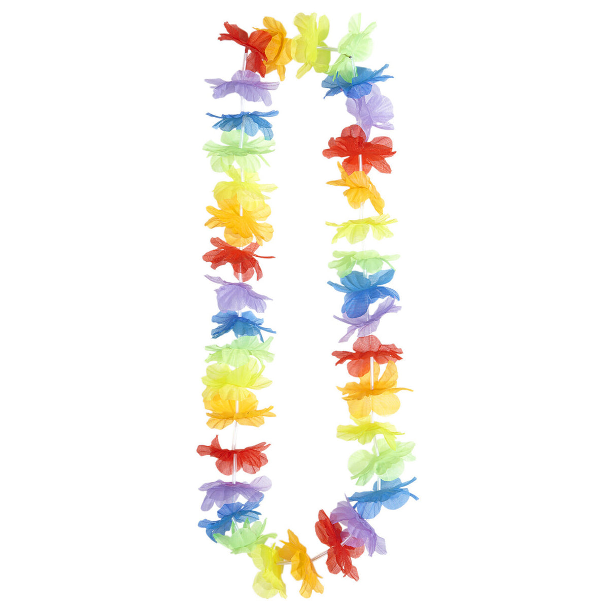Op deze afbeelding zie je een Accessoires, van het merk Widmann. Hawai Krans Regenboogkleuren
