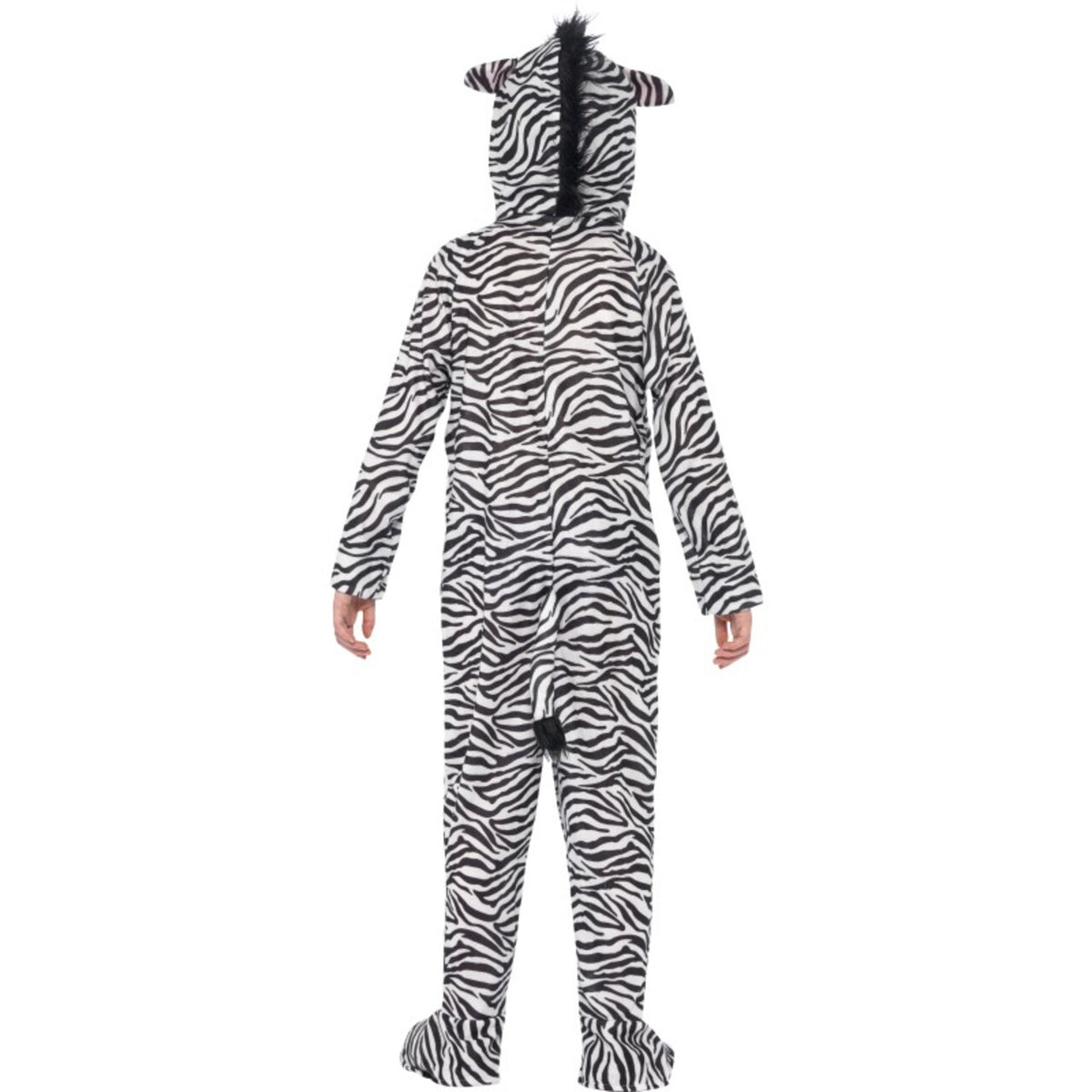 Op deze afbeelding zie je een Kostuums, van het merk Smiffy's. Aaibare Zebra Kind Kostuum