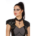 Collier Ras-Du-Cou Avec Croix Gothique