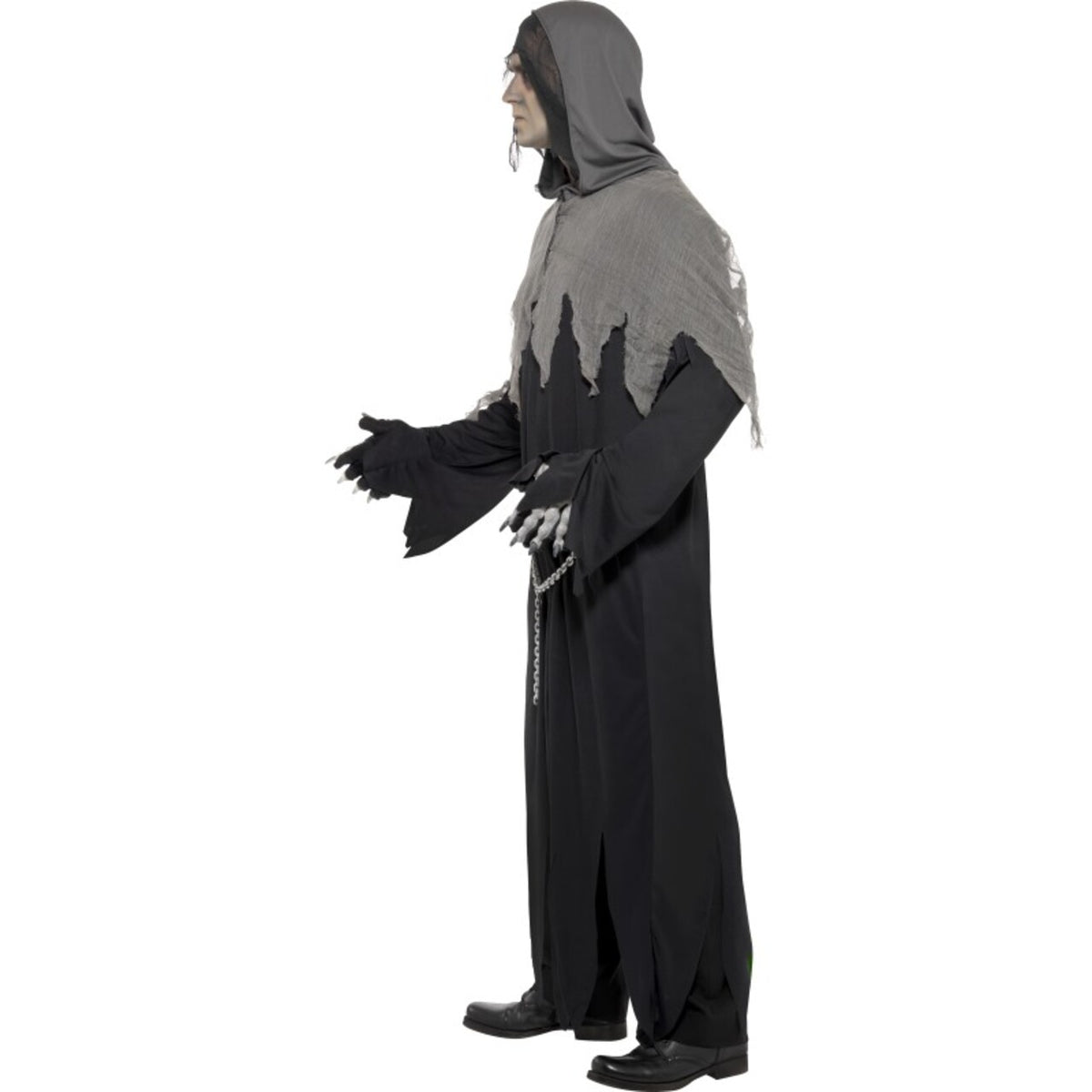 Op deze afbeelding zie je een Kostuums, van het merk Smiffy's. Grim Reaper Uit Het Hiernamaals Man Kostuum