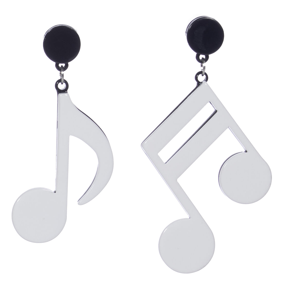 Op deze afbeelding zie je een Accessoires, van het merk Wilbers. Oorbellen Muzieknoot Music Lover