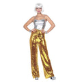 Pantalon À Paillettes Dorées Femme