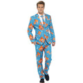 Costume Extravagant Homme Poisson Rouge Costume