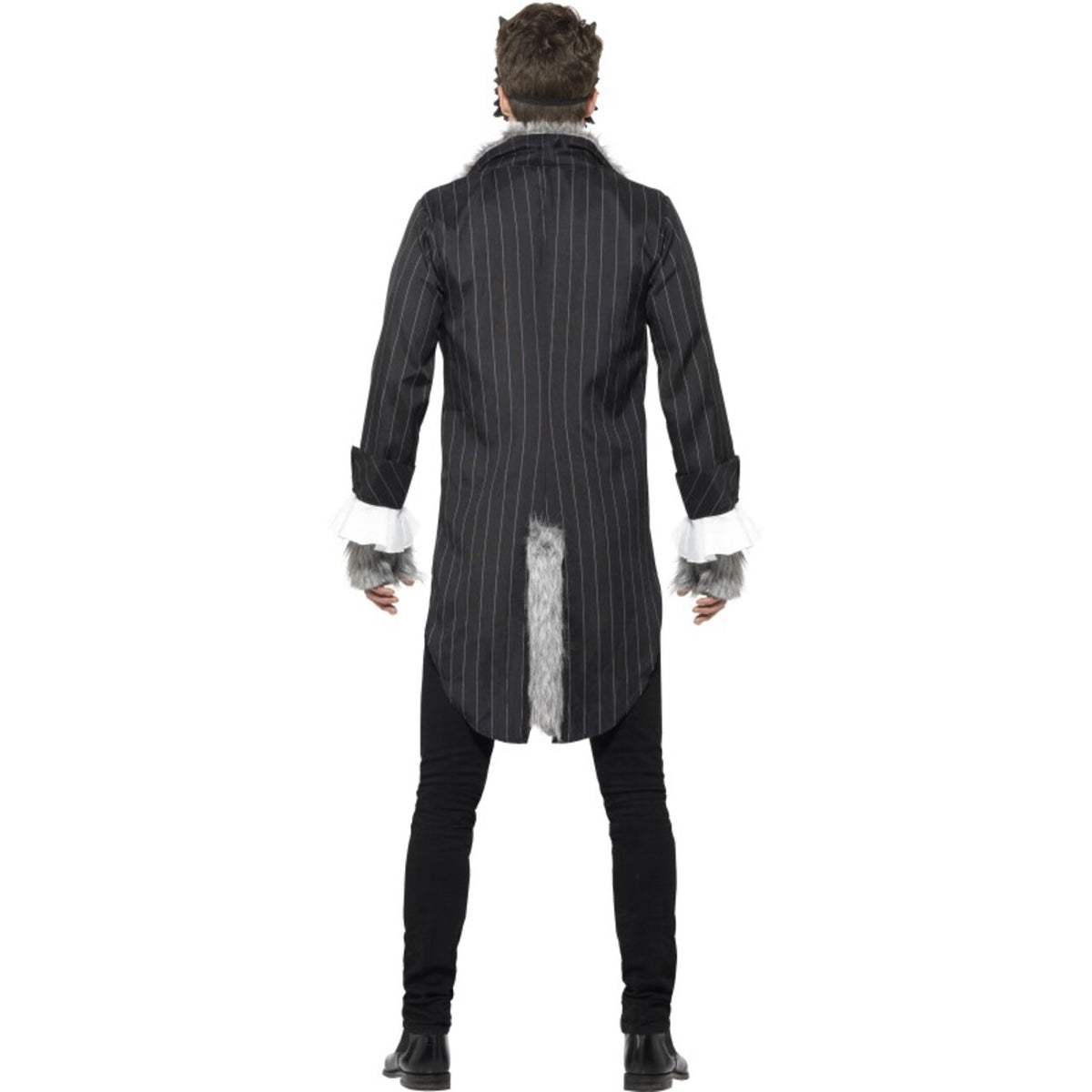 Op deze afbeelding zie je een Kostuums, van het merk Smiffy's. Luxe Grote Boze Wolf Man Kostuum