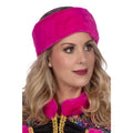 Bandeau En Peluche Rose