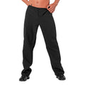Pantalon Noir Classique Homme