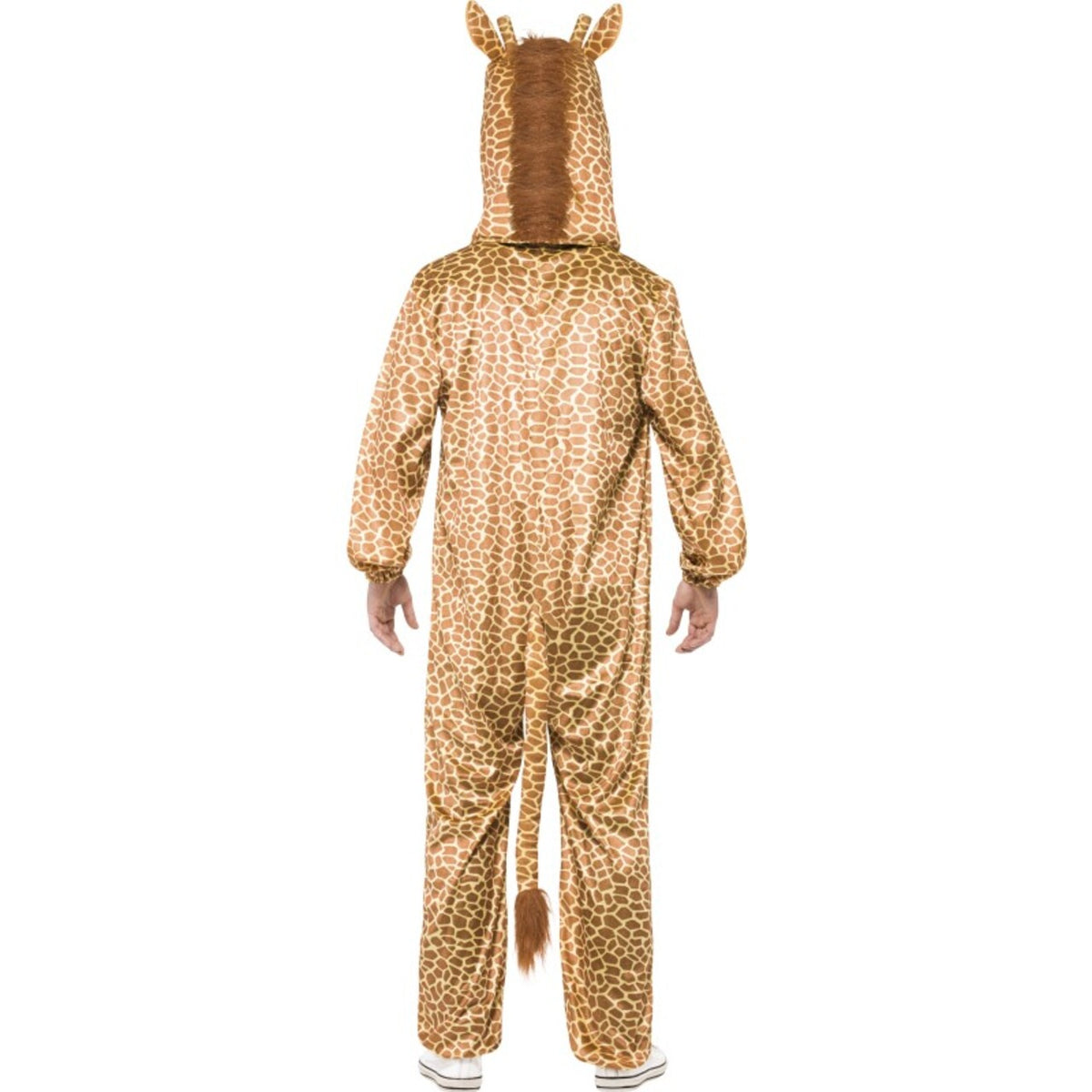 Op deze afbeelding zie je een Kostuums, van het merk Smiffy's. Over The Top Giraffe Man Kostuum