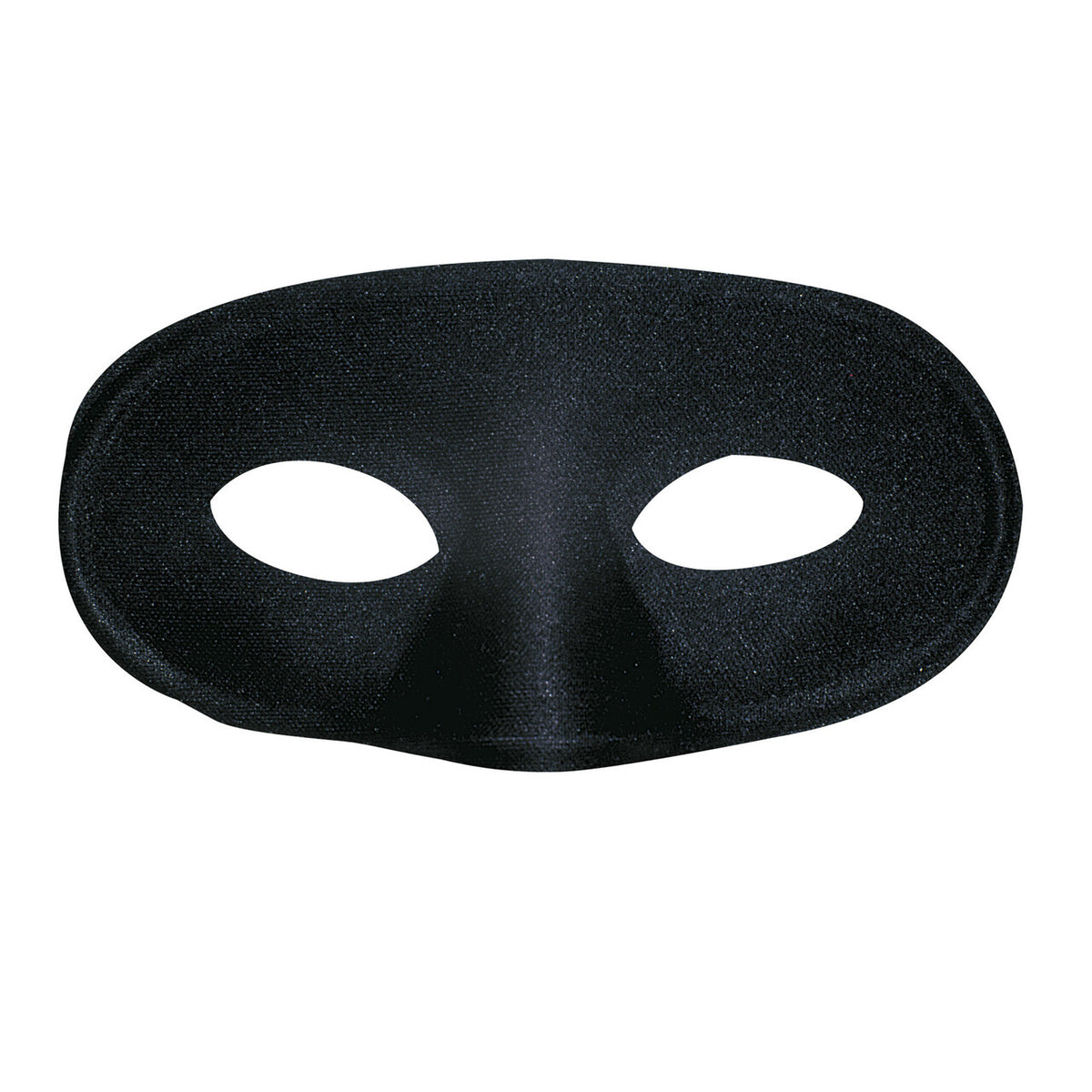 Op deze afbeelding zie je een Accessoires, van het merk Widmann. Ovaal Oogmasker, Mascherina Zwart Kind