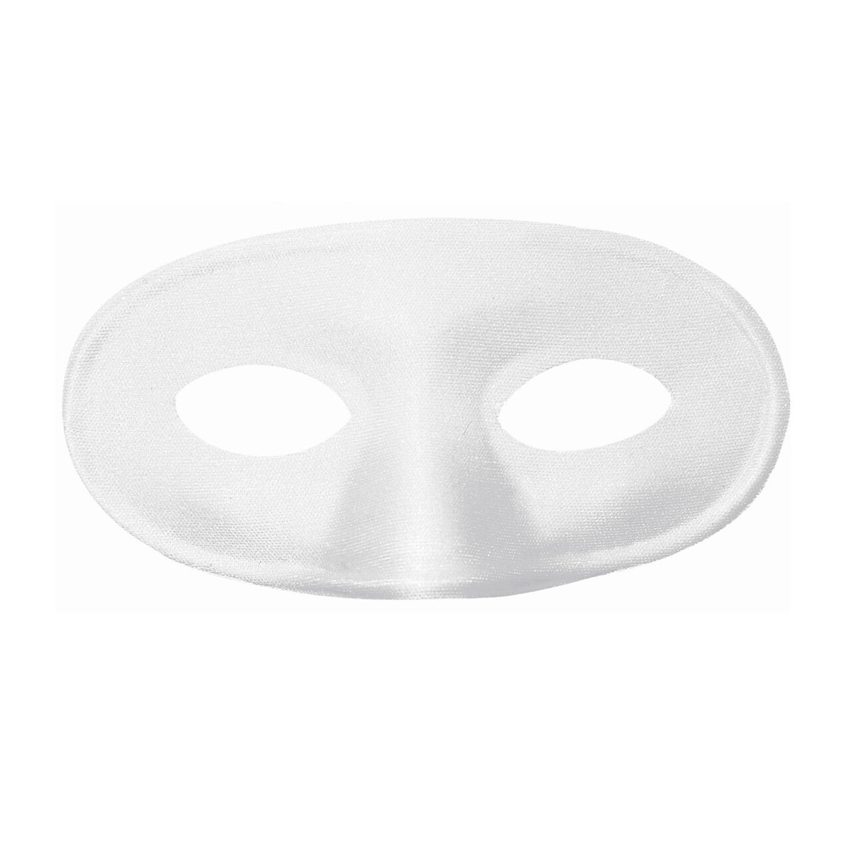Op deze afbeelding zie je een Accessoires, van het merk Widmann. Ovaal Oogmasker, Mascherina Wit Kind