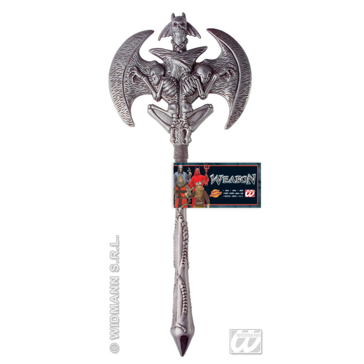 Op deze afbeelding zie je een Accessoires, van het merk Widmann. Horror Bijl 2-Zijdig