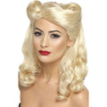 Perruque Blonde Années 40 Pin-Up